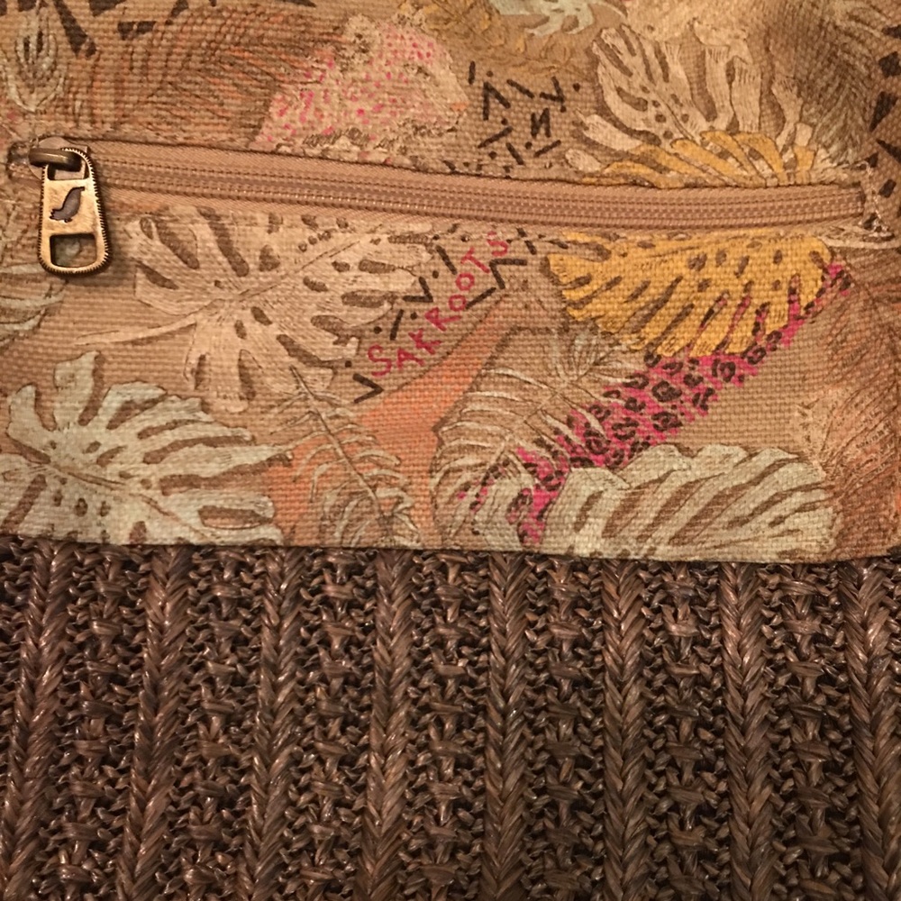 ☀️Sakroots crossbody shoulder bag crochet & canvas - Picture 6 of 10